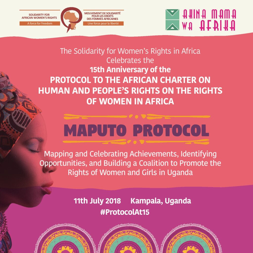 Celebrating 15 Years Of The Maputo Protocol – Akina Mama Wa Afrika